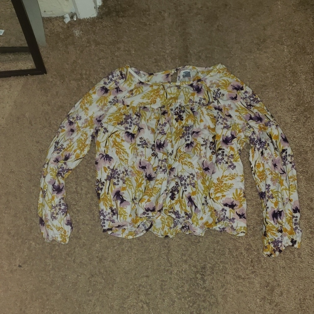 Old Navy Floral  Long Sleeve